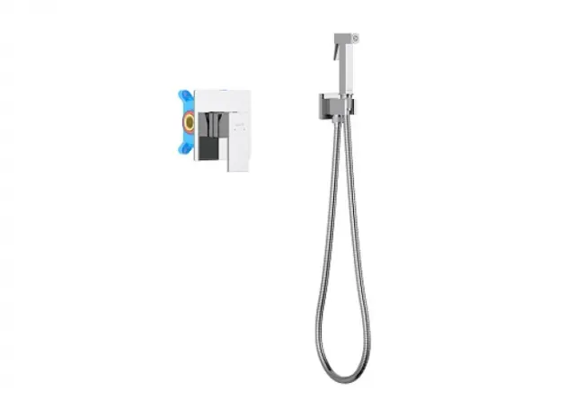 Набор с гигиеническим душем AQUATEK Либра AQ1619MB матовый черный