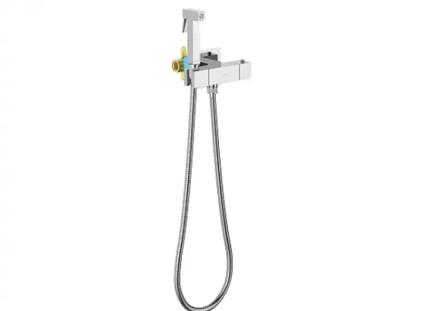Комплект для гигиенического душа термостатический AQUATEK Либра AQ1028CR хром
