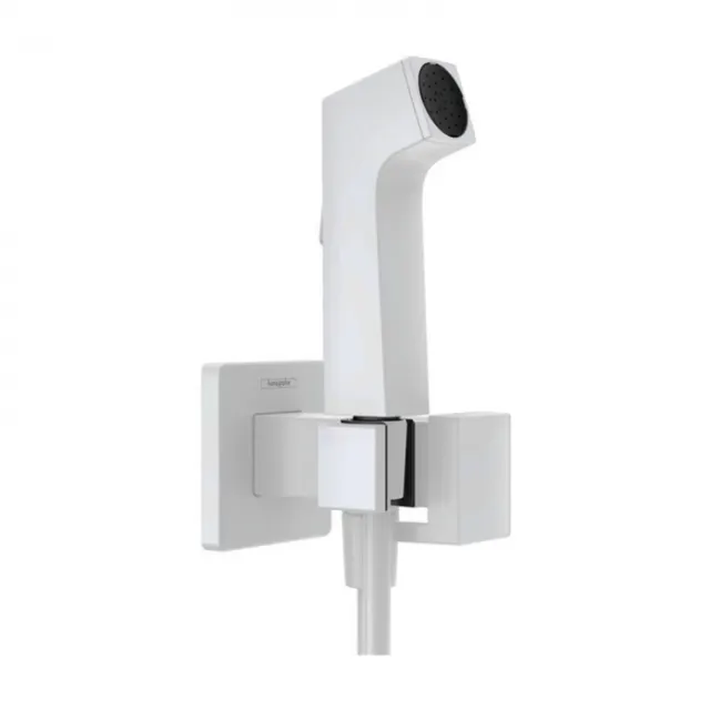 Гигиенический душ Hansgrohe EcoSmart+ 29233700 белый матовый