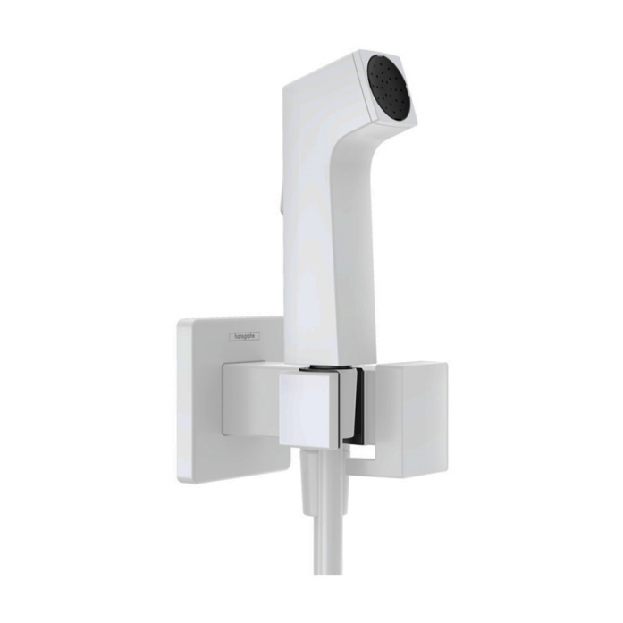 Гигиенический душ Hansgrohe EcoSmart+ 29233700 белый матовый