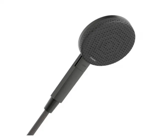 Ручной душ Hansgrohe Raindance Alive Select S 24500340 чёрный хром шлифованный