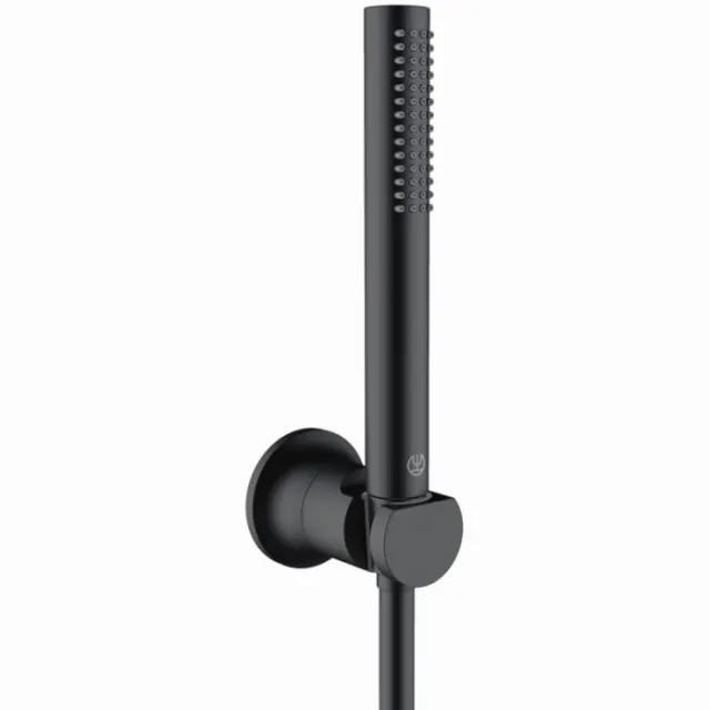 Душевой гарнитур Kludi Nova Fonte Puristic 208503915 черный матовый