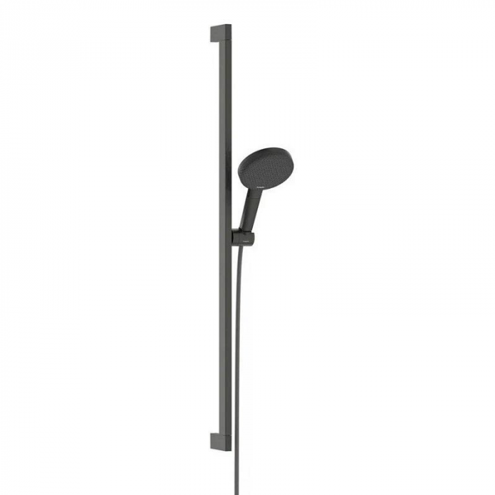Душевой гарнитур Hansgrohe Raindance Alive Select S 24601340 шлифованный черный хром
