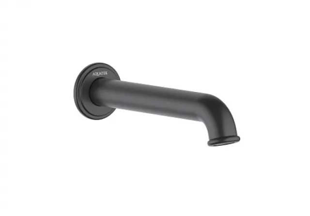 Излив для ванны AQUATEK Классик AQ1541MB матовый черный