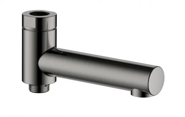 Излив поворотный с картриджем AQUAME AQM8301GM черный хром матовый