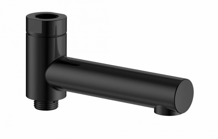 Излив поворотный с картриджем AQUAME AQM8301MB черный матовый