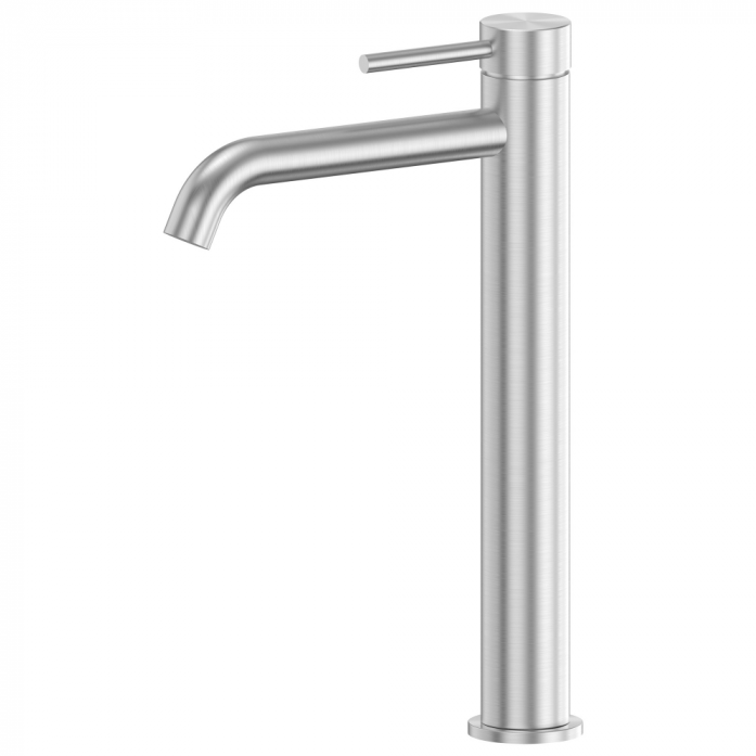 Смеситель для накладной раковины Abber Wasser Kreis 316 AF8111BST-L сталь брашированная