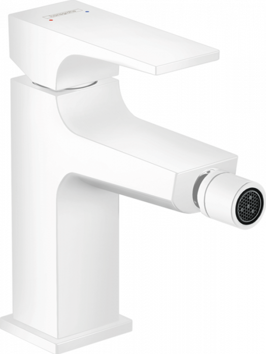 Смеситель для биде Hansgrohe Metropol 32520700 матовый белый