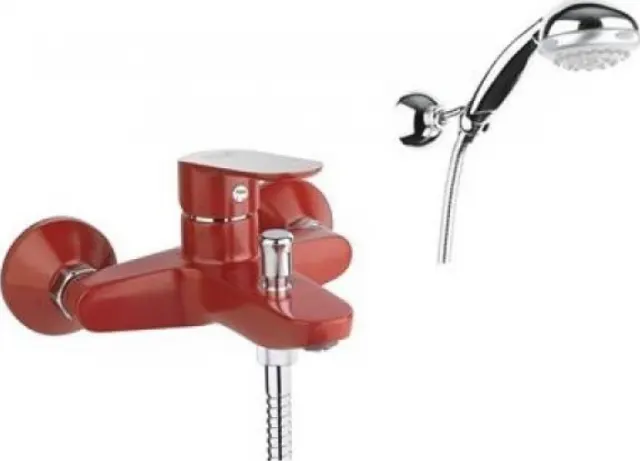 Смеситель для ванны с душем Fiore Kevon Chic 81RX8150 red/chrome