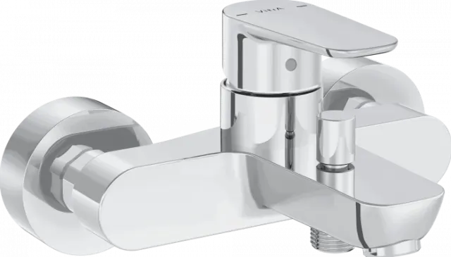 Смеситель для ванны Vitra Flow Soft A42946EXP хром