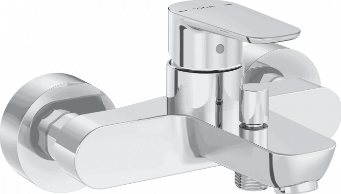 Смеситель для ванны Vitra Flow Soft A42946EXP хром