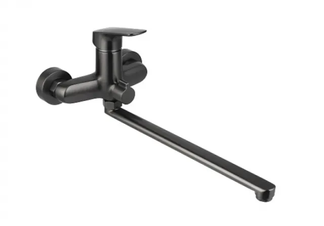 Смеситель для ванны AQUATEK Вега AQ1042BGM оружейная сталь