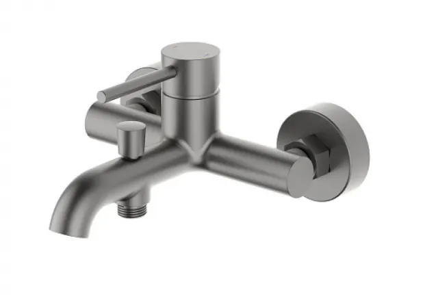 Смеситель для ванны AQUATEK Европа AQ1340BGM оружейная сталь