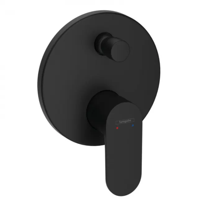 Смеситель для ванны Hansgrohe Rebris S 72466670 черный матовый (внешняя монтажная часть)