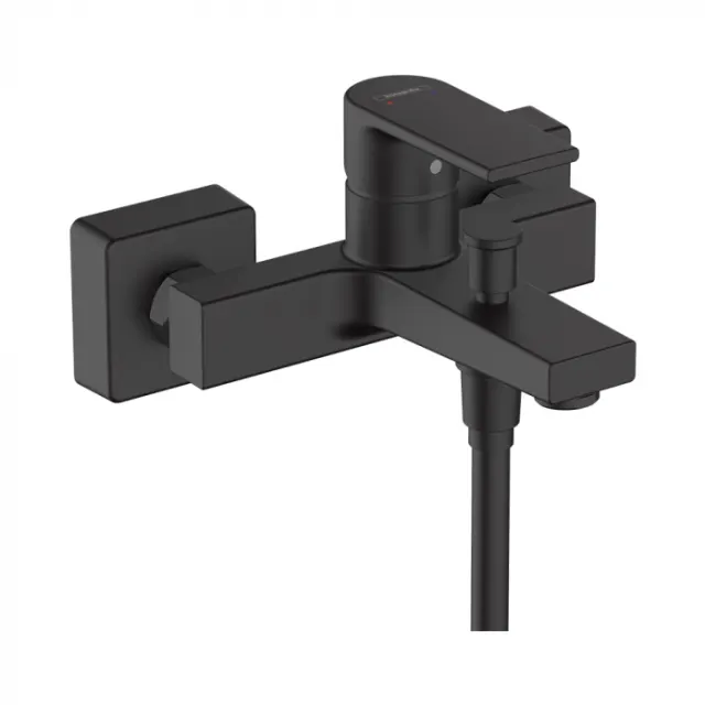 Смеситель для ванны Hansgrohe Vernis Shape 71450670 черный матовый