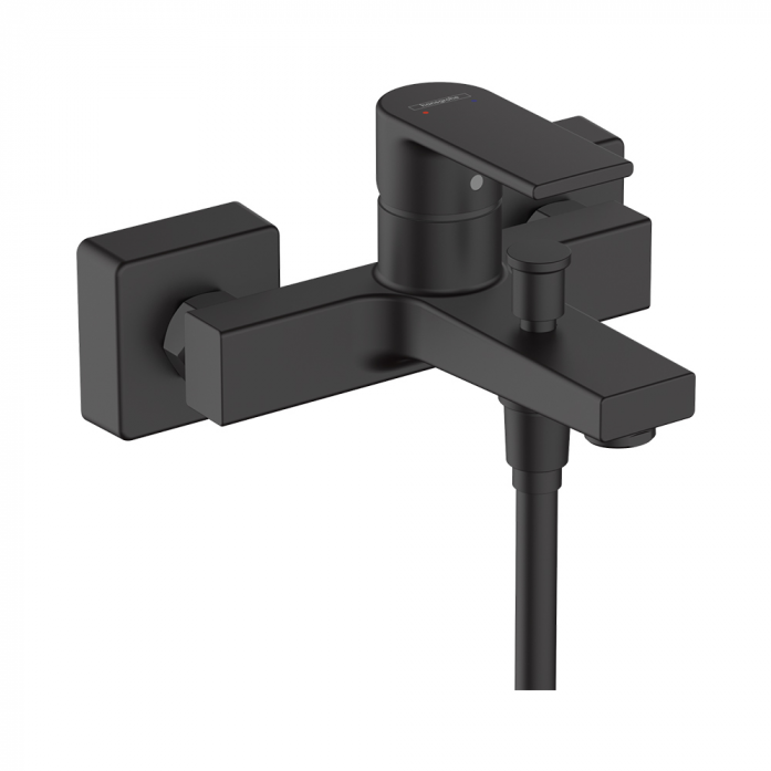 Смеситель для ванны Hansgrohe Vernis Shape 71450670 черный матовый