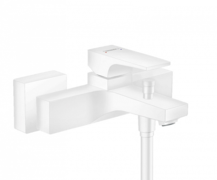 Смеситель для ванны Hansgrohe Metropol 32540700 белый матовый