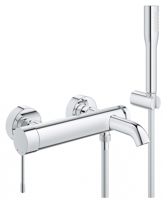 Смеситель для ванны и душа GROHE Essence New 33628001 для ванны с душем