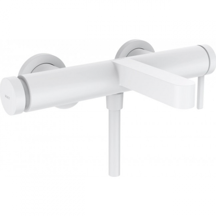Смеситель для ванны Hansgrohe Finoris 76420700 матовый белый
