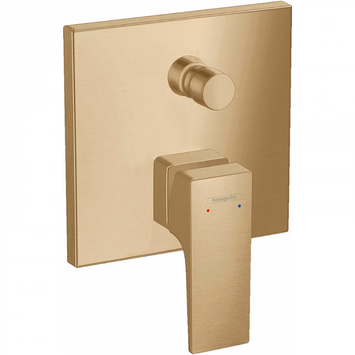 Смеситель для ванны Hansgrohe Metropol 32545140 шлифованная бронза
