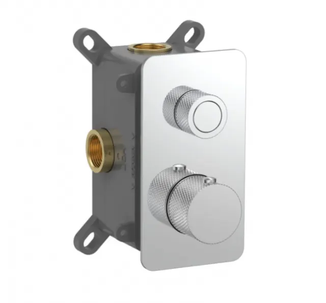 Встраиваемый термостат AQUAME AQM8810CR хром