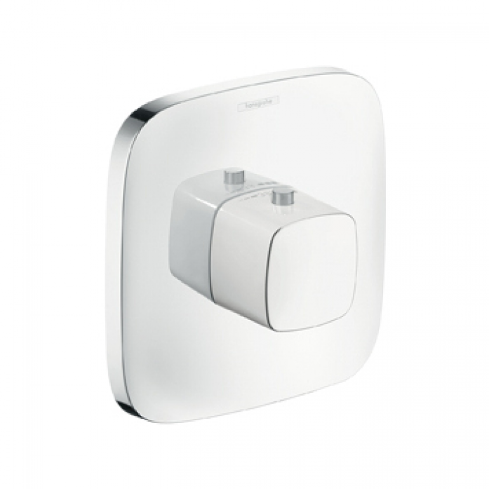 Термостат Hansgrohe PuraVida 15770400 хром/ белый