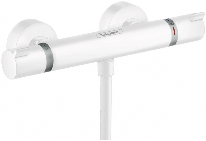 Термостат для душа Hansgrohe Ecostat Comfort 13116700 белый матовый
