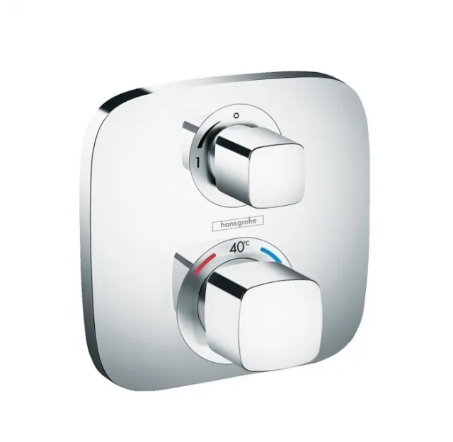 Термостатический смеситель для душа Hansgrohe Ecostat E 15707000S (15707000+01800180) хром