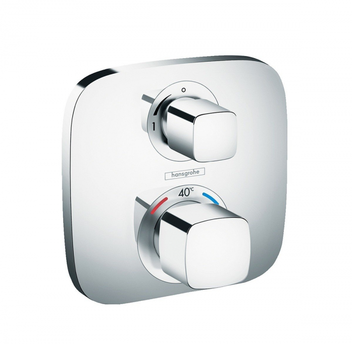 Термостатический смеситель для душа Hansgrohe Ecostat E 15707000S (15707000+01800180) хром