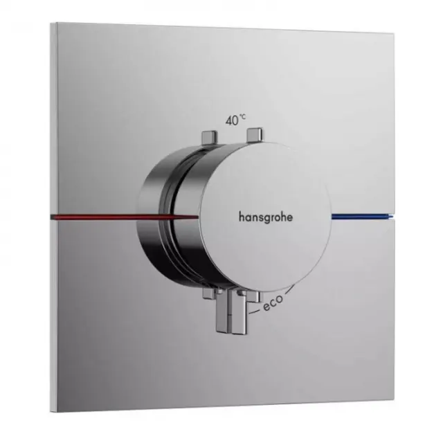 Термостат для душа (внешняя монтажная часть) Hansgrohe ShowerSelect Comfort E 15574000 хром