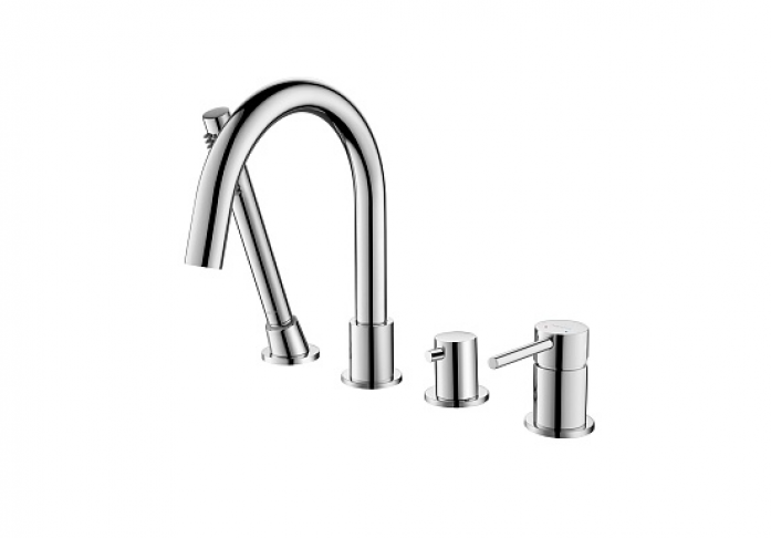 Смеситель на борт ванны AQUATEK Европа AQ1348CR хром