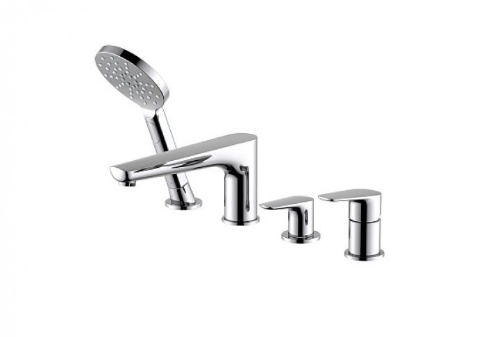 Смеситель на борт ванны AQUATEK Бетта AQ1148CR хром