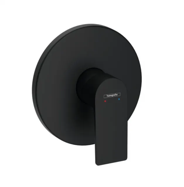 Смеситель для душа Hansgrohe Rebris E 72668670 черный матовый (внешняя монтажная часть)