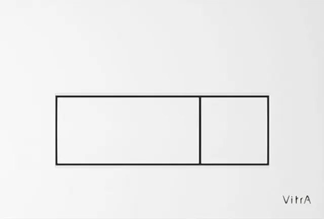 Панель смыва Vitra Root Square 740-2300 белый