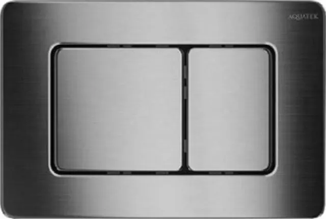 Панель смыва AQUATEK KDI-0000044 (016C) хром матовый