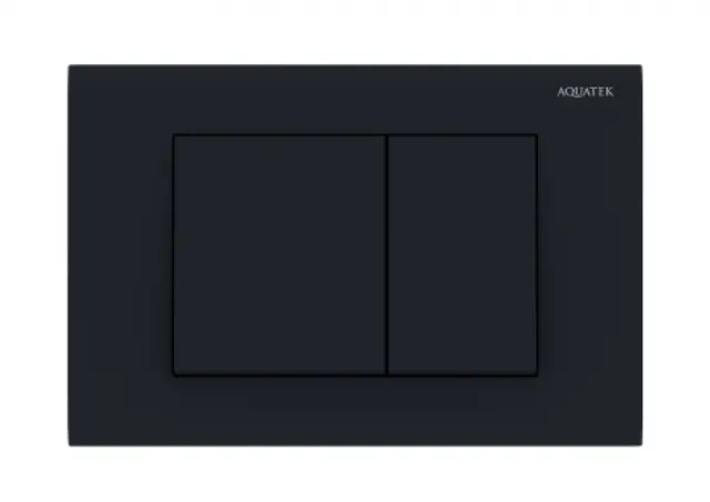 Панель смыва AQUATEK KDI-0000012 (001D) черный матовый