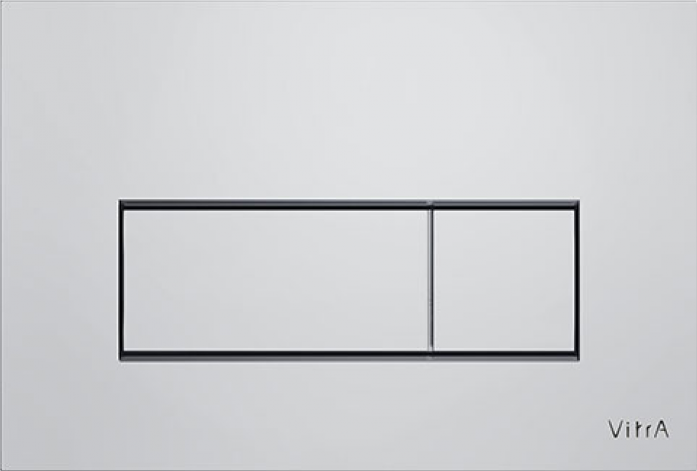 Панель смыва Vitra Root Square 740-2380 хром