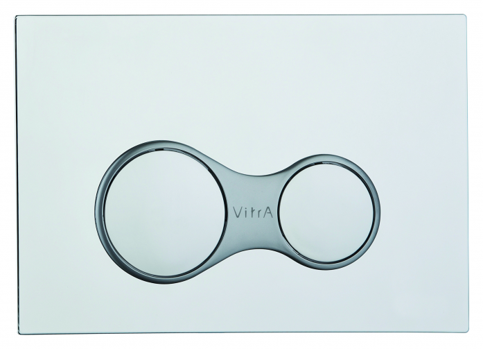 Кнопка смыва Vitra Sirius 740-0480 хром