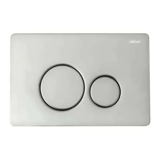 Кнопка смыва Abber AC0121 хром
