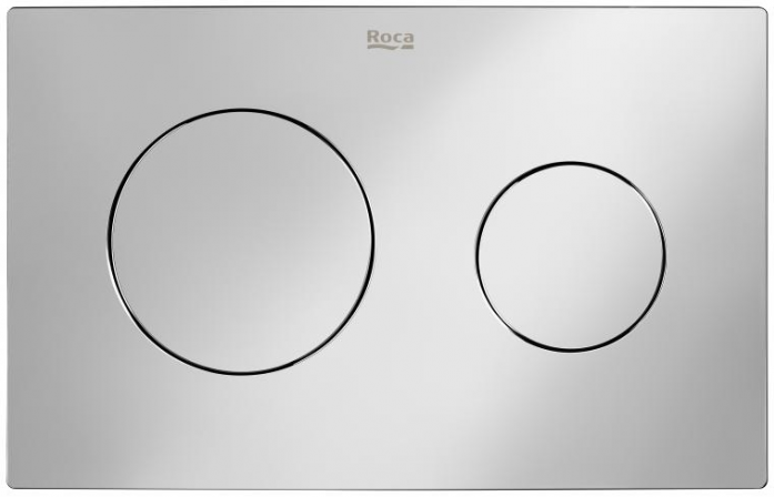 Панель смыва Roca PL-10 890089001 хром глянцевый