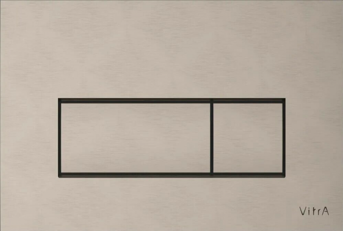 Панель смыва Vitra Root Square 740-2395 никель