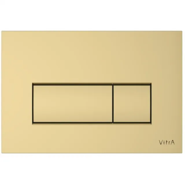 Панель смыва Vitra Root Square 740-2324 золото