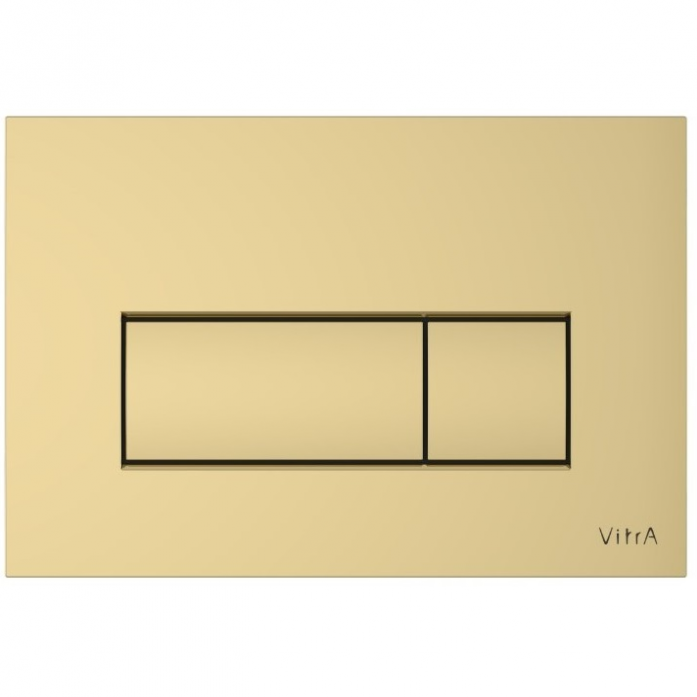 Панель смыва Vitra Root Square 740-2324 золото
