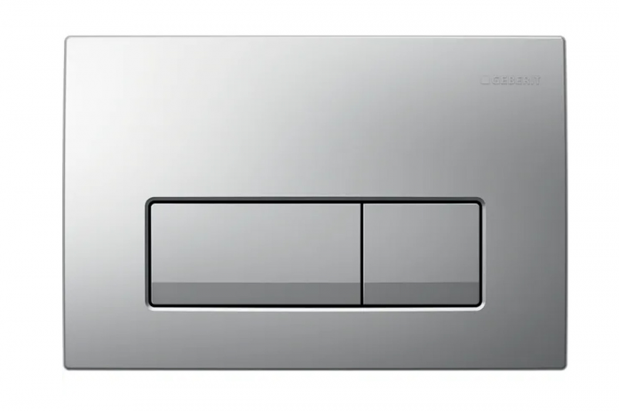 Клавиша смыва Geberit Delta50 115.119.46.1 матовый хром