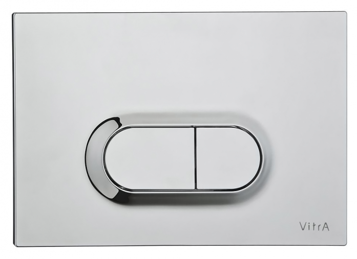 Кнопка смыва Vitra 740-0940 сталь