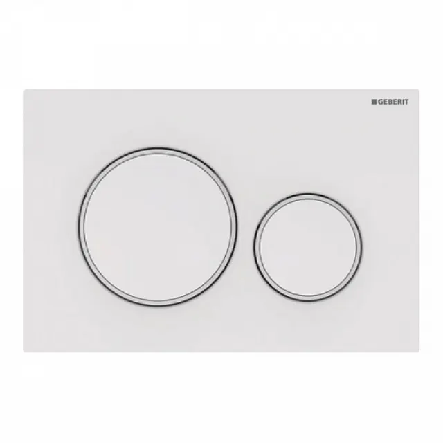Клавиша смыва Geberit Sigma 20 115.882.11.1 белый матовый