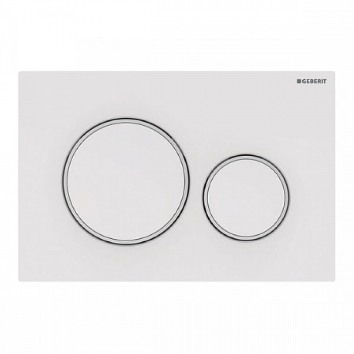 Клавиша смыва Geberit Sigma 20 115.882.11.1 белый матовый