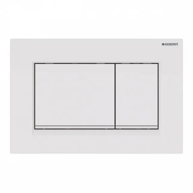 Клавиша смыва Geberit Sigma 30 115.883.11.1 белый/белый матовый