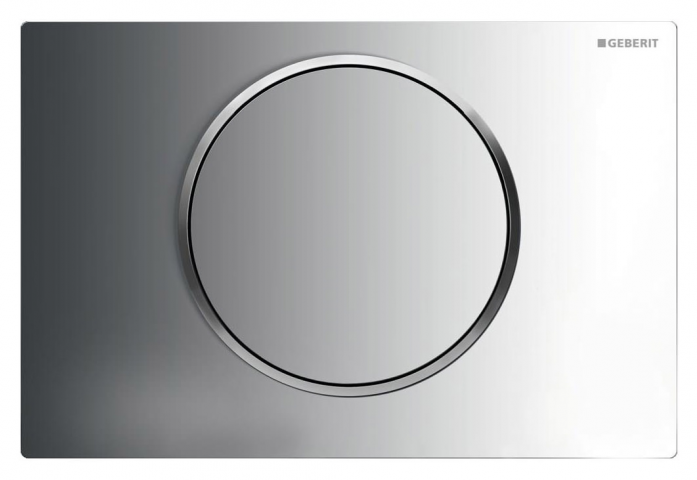 Смывная клавиша Geberit Sigma 10 115.758.KH.5 хром / матовый хром / хром