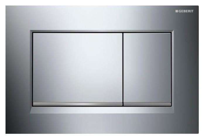 Смывная клавиша Geberit Sigma 30 115.883.KH.1 хром / хром матовый